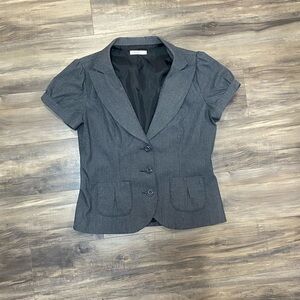 Ricki's Gray Short Sleeve Blazer